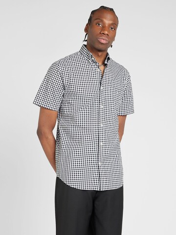 GANT Regular fit Button Up Shirt in Black: front