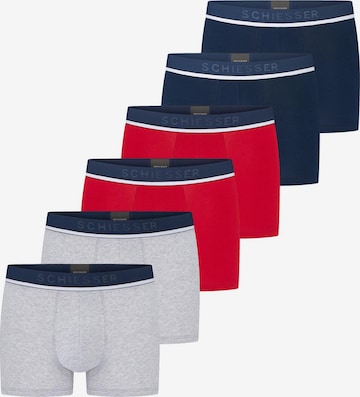 SCHIESSER Boxershorts '95/5 Cotton' in Rood: voorkant