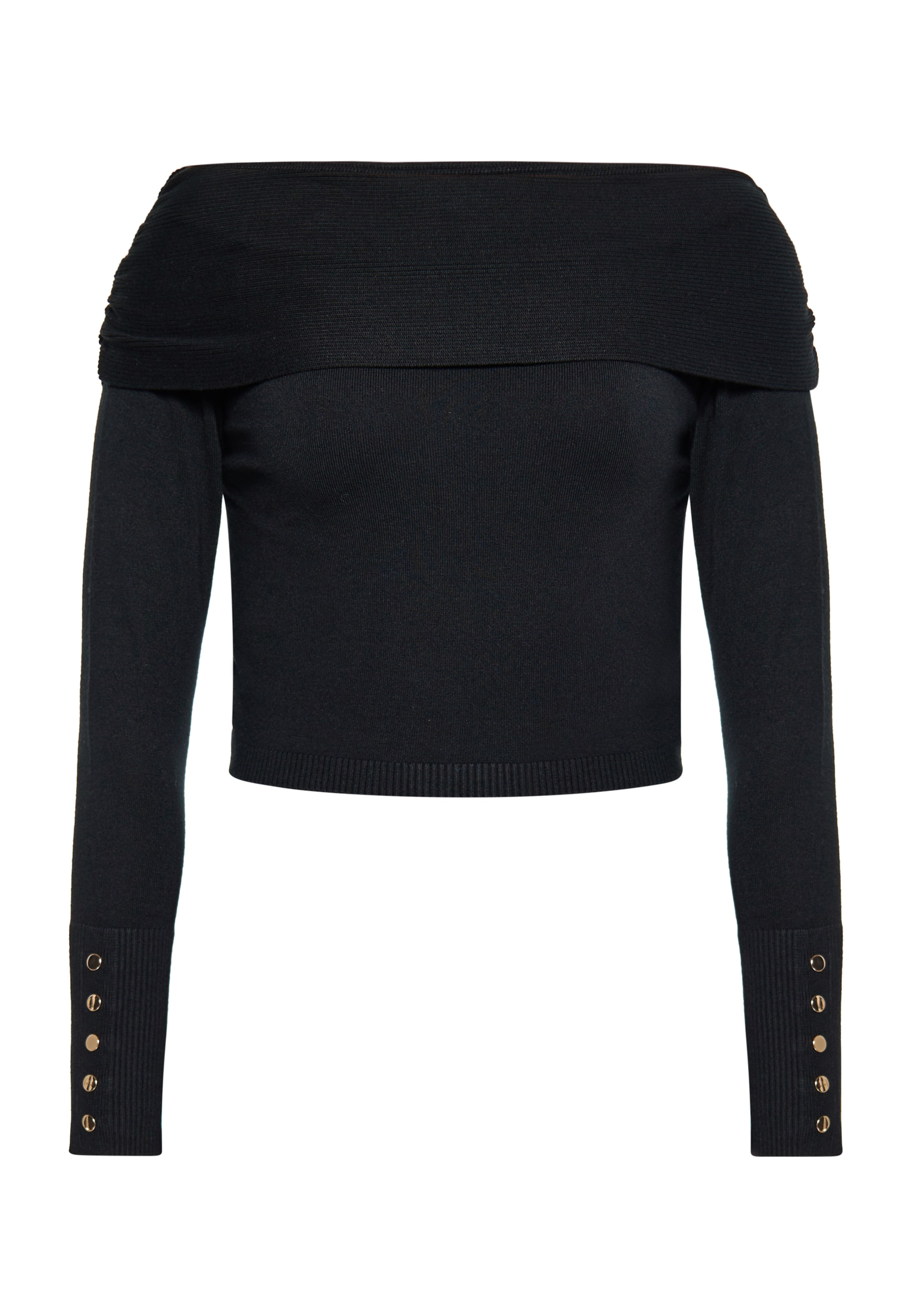 juoda faina Megztinis: priekis