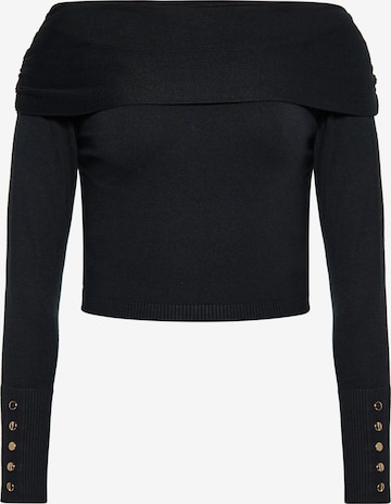 NAEMI Blouse in Black: front