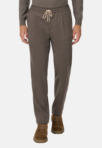 Regular Pantalon 'B Sustainable' Boggi Milano en gris : devant