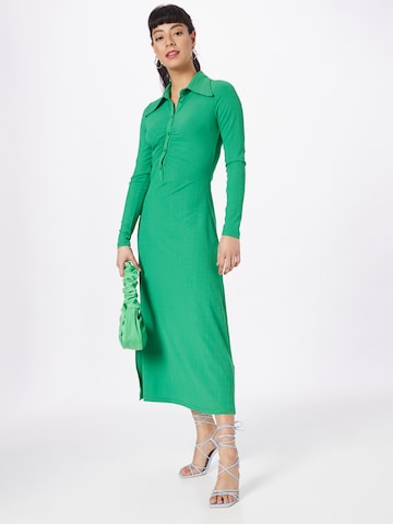 Warehouse Košilové šaty – zelená