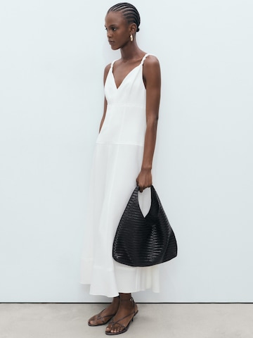 MANGO Cocktail dress in White