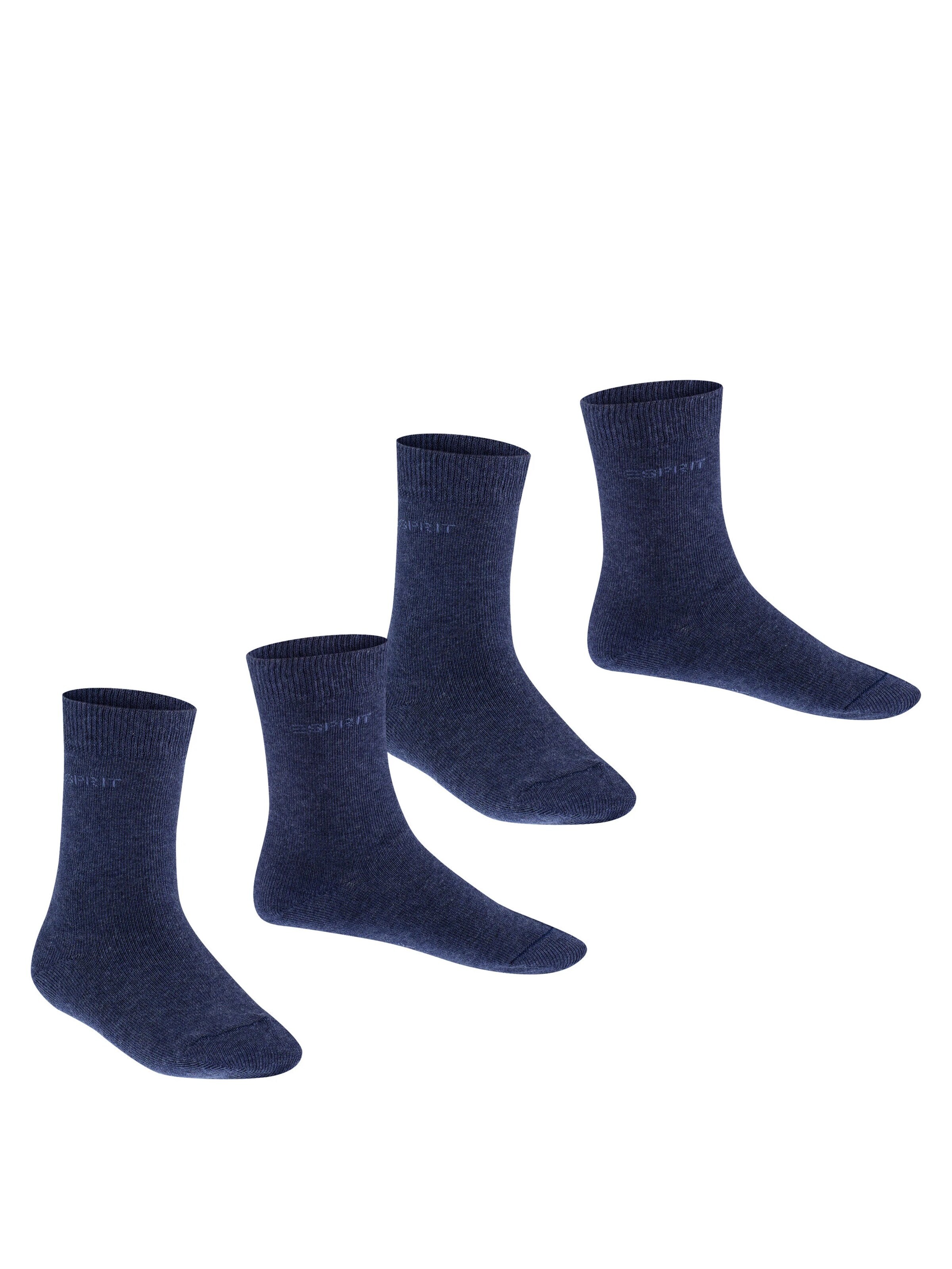 ESPRIT Socken 'Foot Logo 2-Pack'‌‌‌‌ in Blau