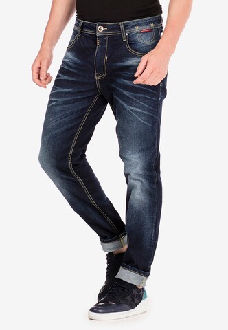 CIPO & BAXX Slimfit Jeans 'Anton' in Blau