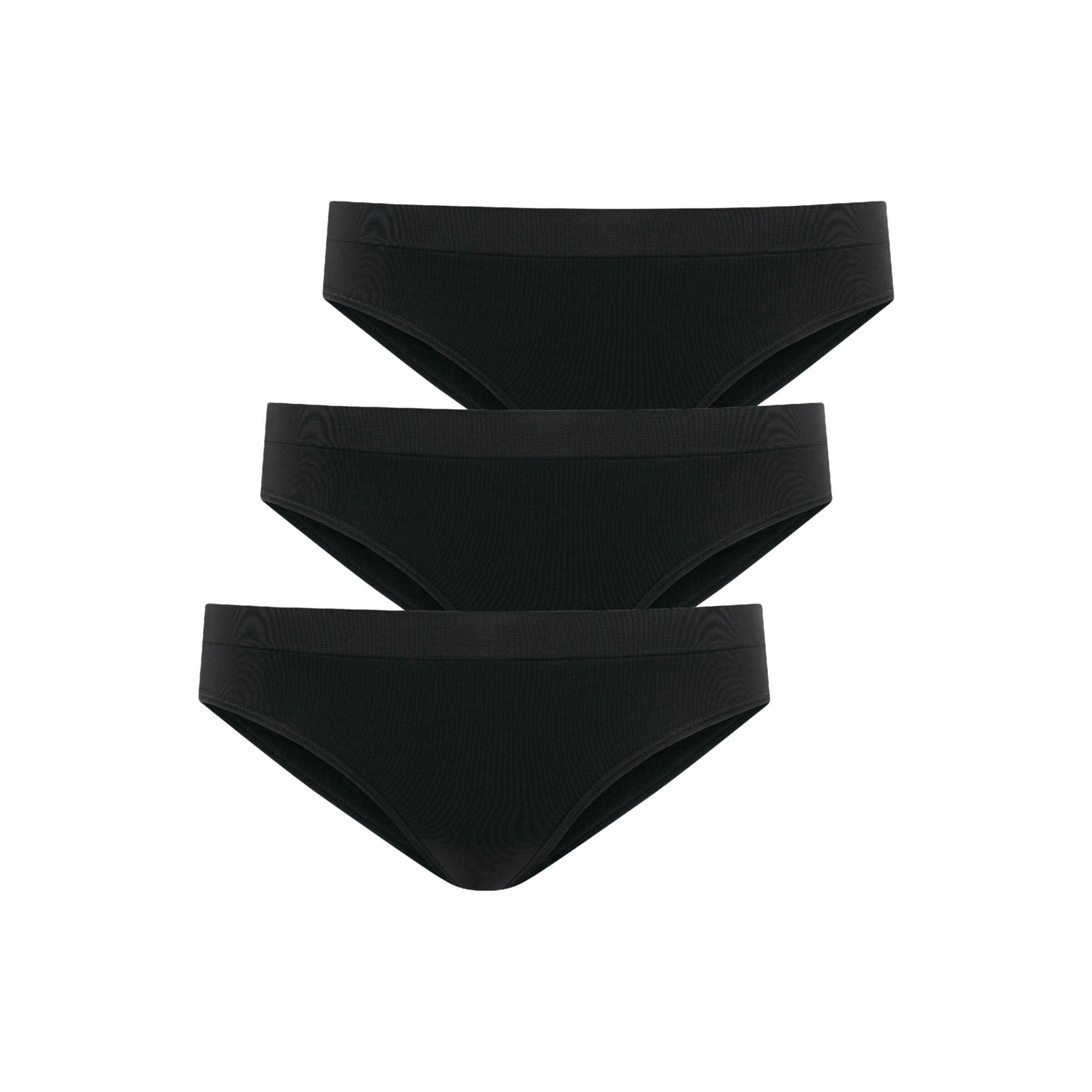 JOCKEY Slip in Schwarz: Vorderseite