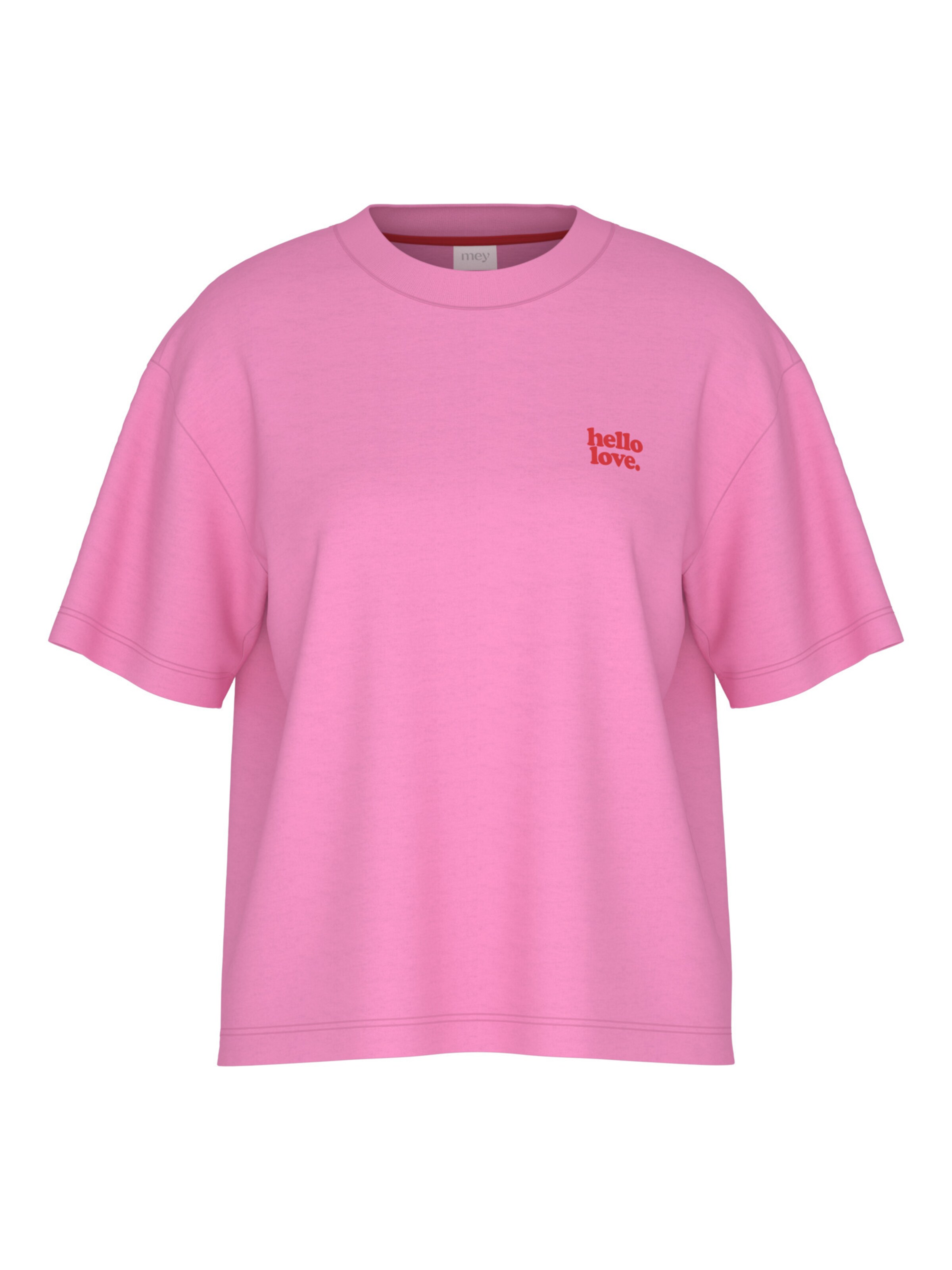 Mey T-Shirt 'Solid Love' in Pink: Vorderseite