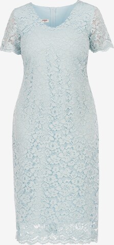 Karko Dress ' MARITA ' in Blue: front