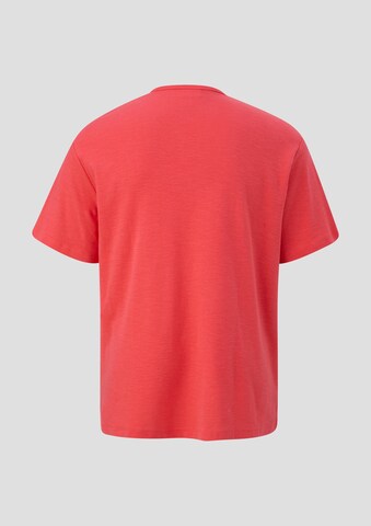 s.Oliver Men Big Sizes Shirt in Red: back