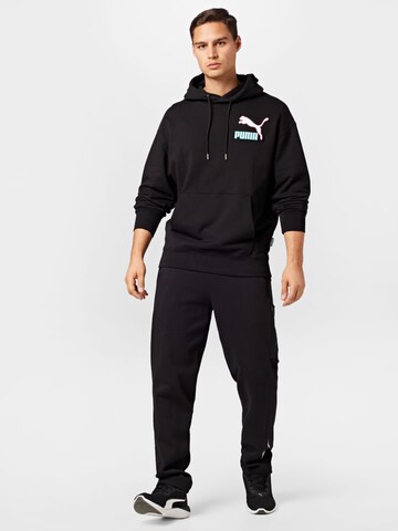 PUMA - Regular Calças de desporto em preto