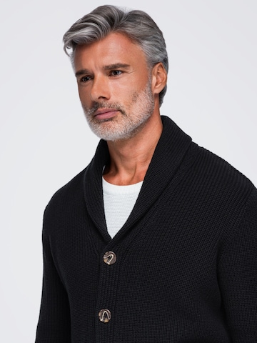 juoda Ombre Kardiganas
