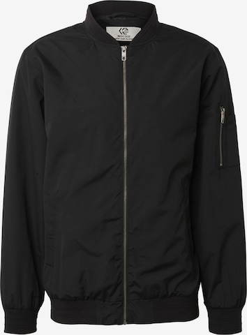 INDICODE JEANS Přechodná bunda 'INSunny ' – černá: přední strana