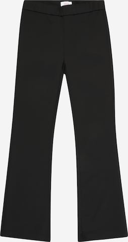 Vero Moda Girl Flared Broek 'Luccakamma' in Zwart: voorkant