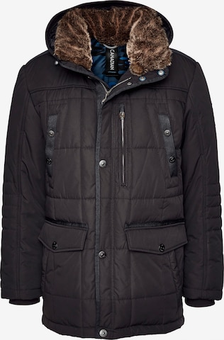 NEW CANADIAN Winter Jacket in Black: front