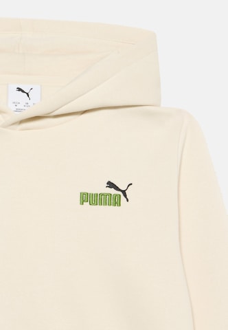 PUMA Μπλούζα φούτερ 'Ess No. 1' σε λευκό