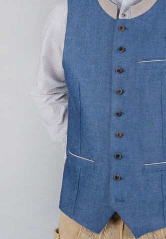 STOCKERPOINT Traditional Vest 'Domenico' in Blue