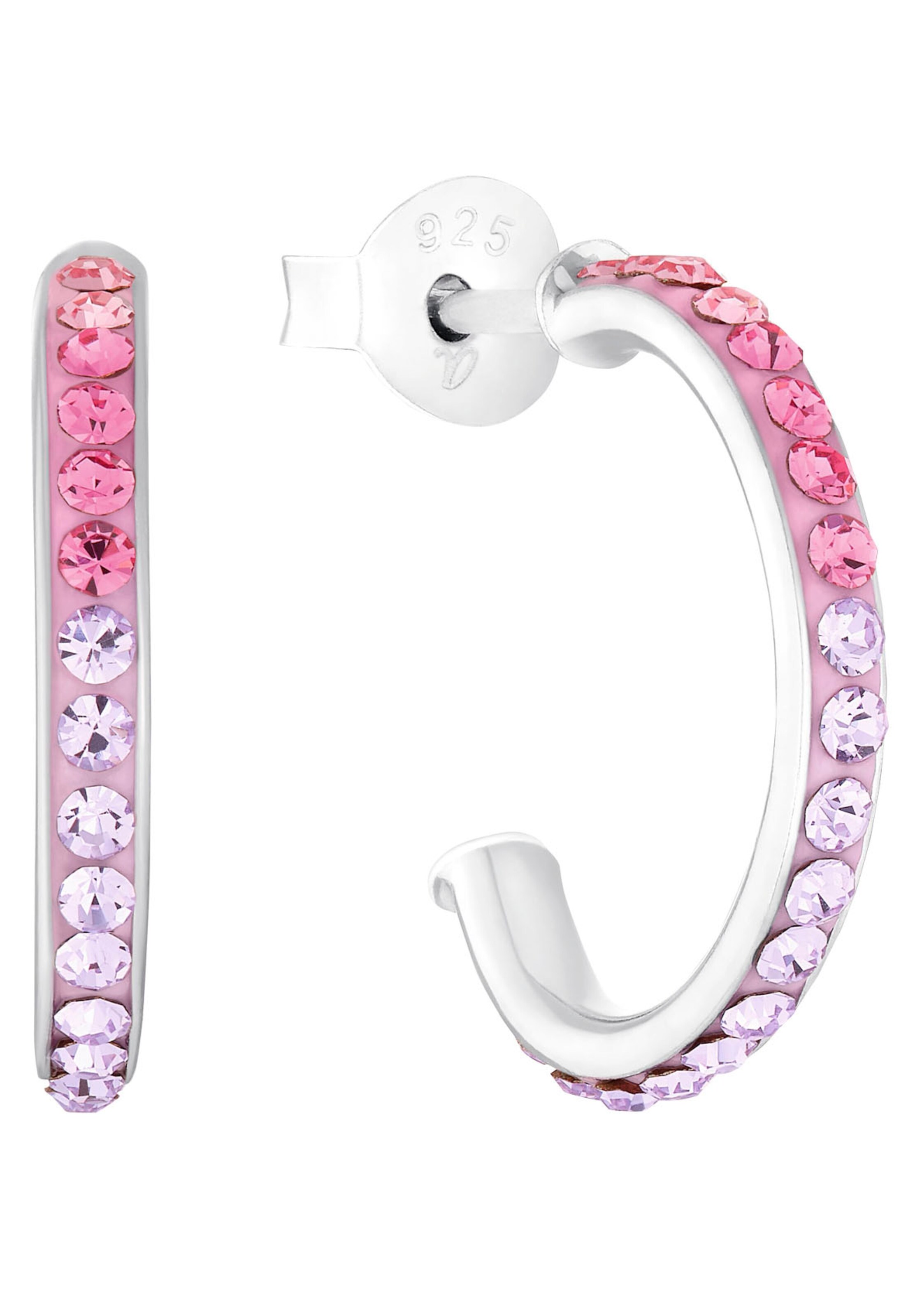 AMOR Earrings in Pink: front