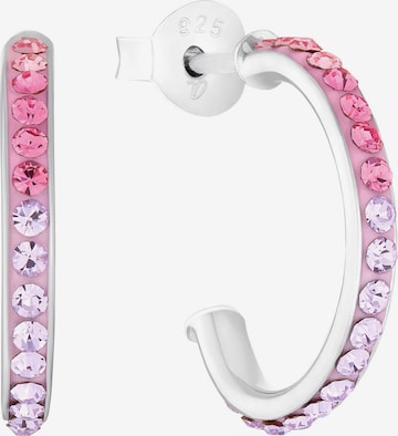 AMOR Earrings in Pink: front