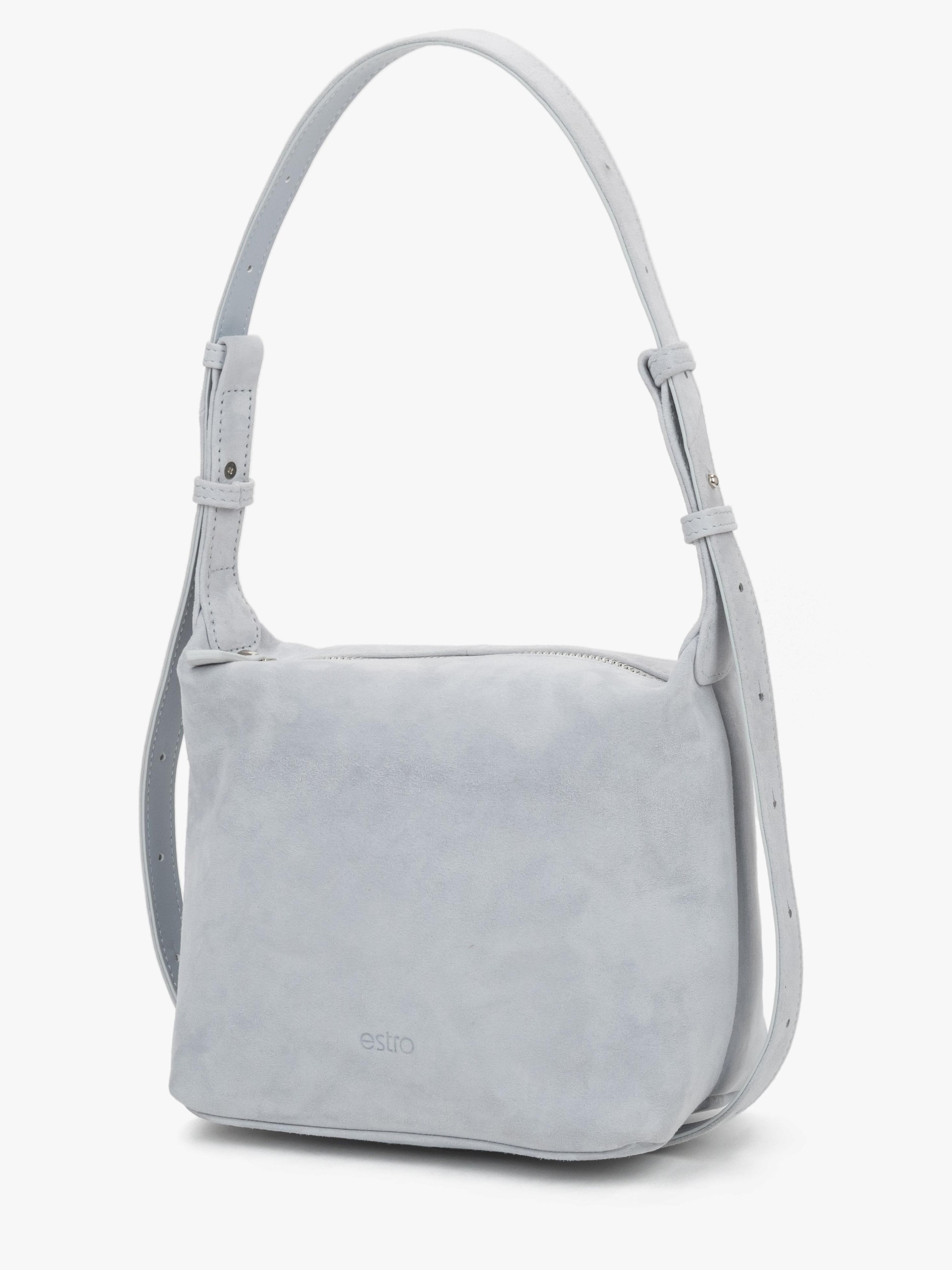 Borsa a spalla '9811' di Estro in blu: frontale