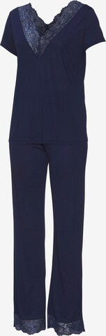 LASCANA Pyjama in Blauw