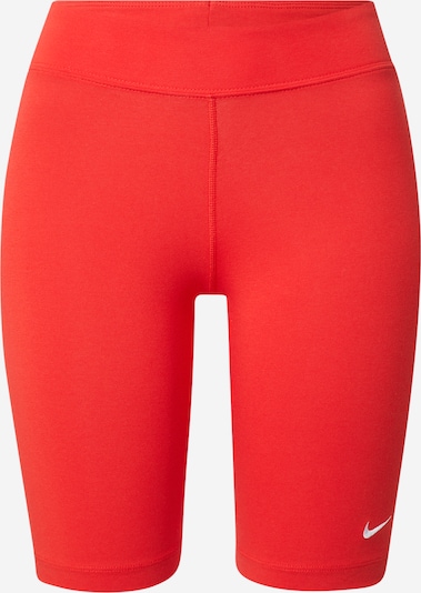 NIKE Shorts in orangerot / weiß, Produktansicht