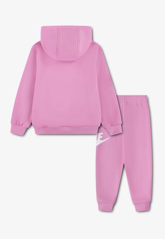 Nike Sportswear Φόρμα τρεξίματος 'CLUB FLEECE' σε ροζ