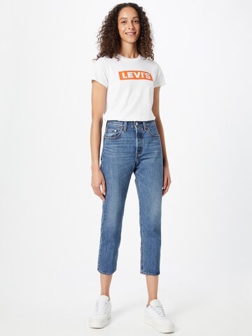 Tricou 'The Perfect Tee' de la LEVI'S ® pe alb