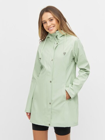 ILSE JACOBSEN Raincoat 'RAIN87' in Green: front