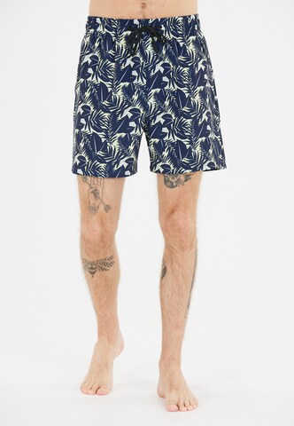 Cruz Zwemshorts 'Toby' in Blauw: voorkant