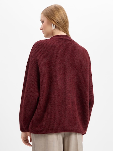 Cardigan ' East ' AMERICAN VINTAGE en rouge
