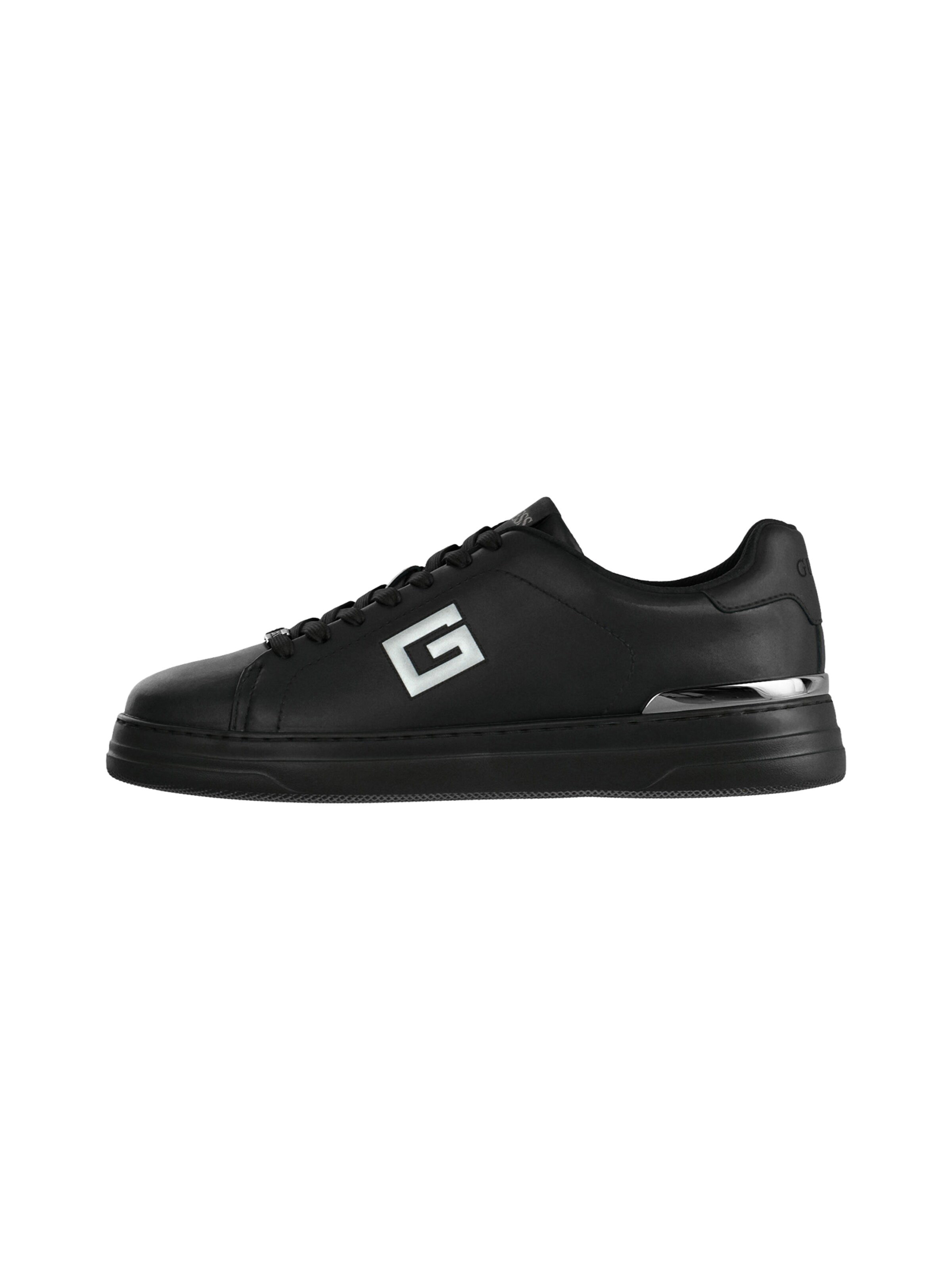 GUESS - Zapatillas deportivas bajas 'WELYAR' en negro: frente