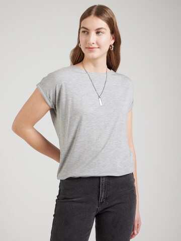 Maglietta di QS in grigio: frontale