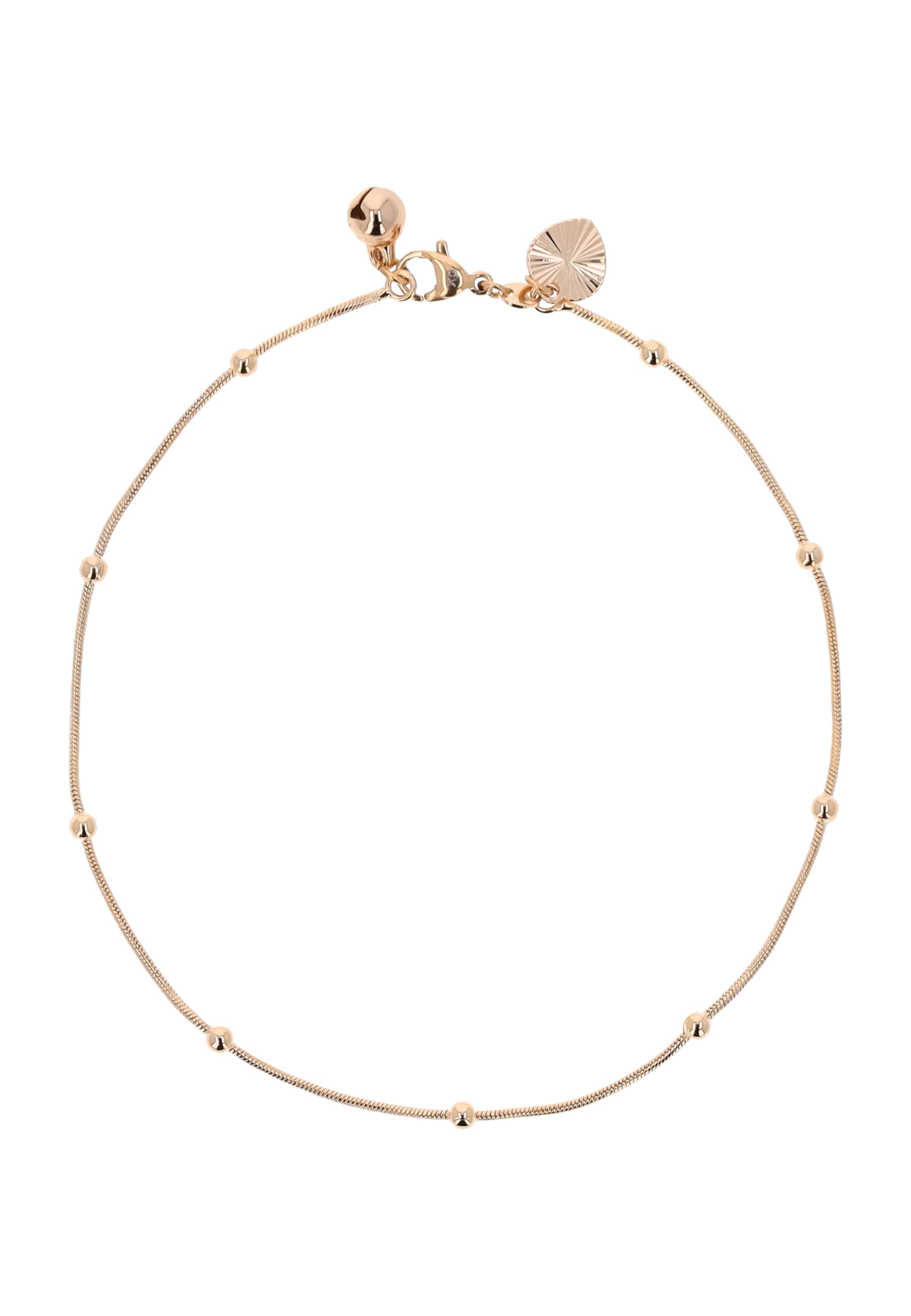 IZIA - Joyería para pies en oro: frente