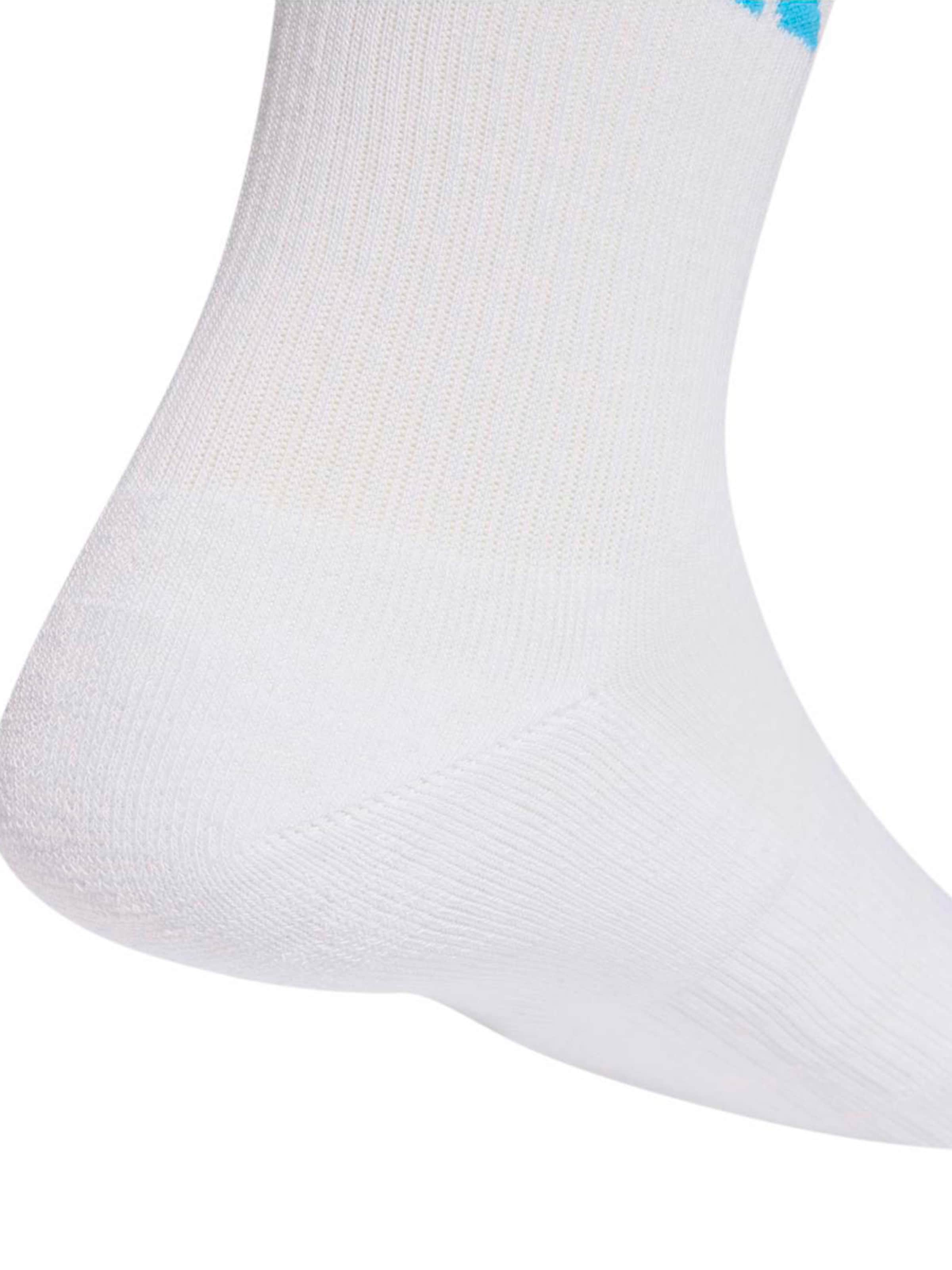 ADIDAS PERFORMANCE Athletic Socks 'ESS' in White
