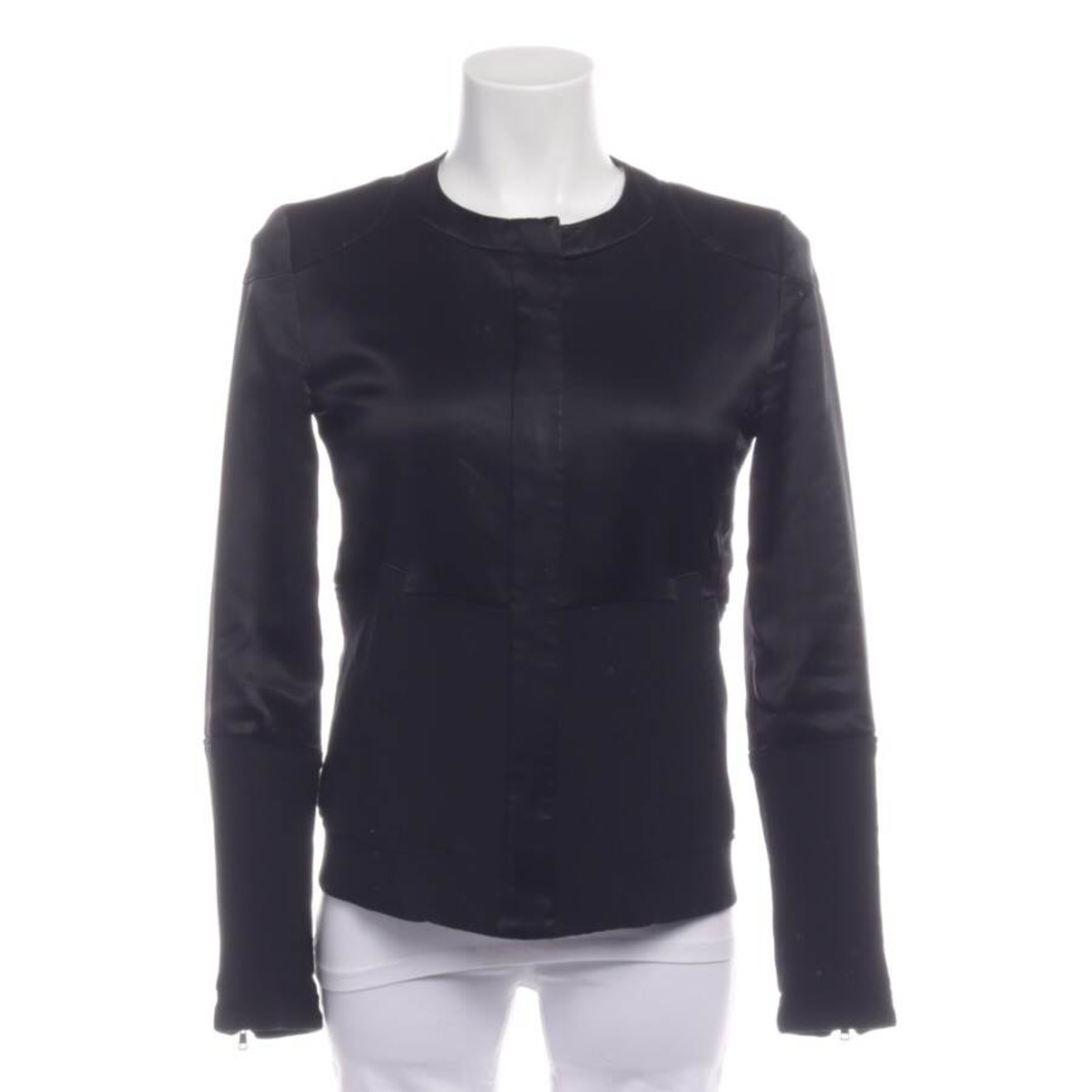 Marc Cain Jacket & Coat in S in Black: front