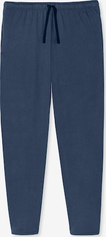 Pantalon de pyjama 'Mix + Relax' SCHIESSER en bleu : devant