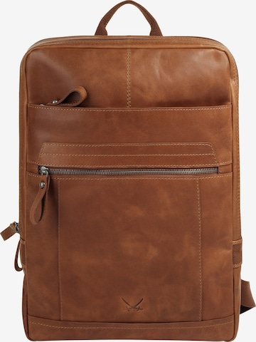 Sac à dos SANSIBAR en marron : devant