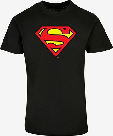 T-Shirt 'DC Originals - Superman Shield' ABSOLUTE CULT en noir : devant