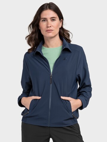 Schöffel Sportjacke 'Calmay' in Blau: Vorderseite