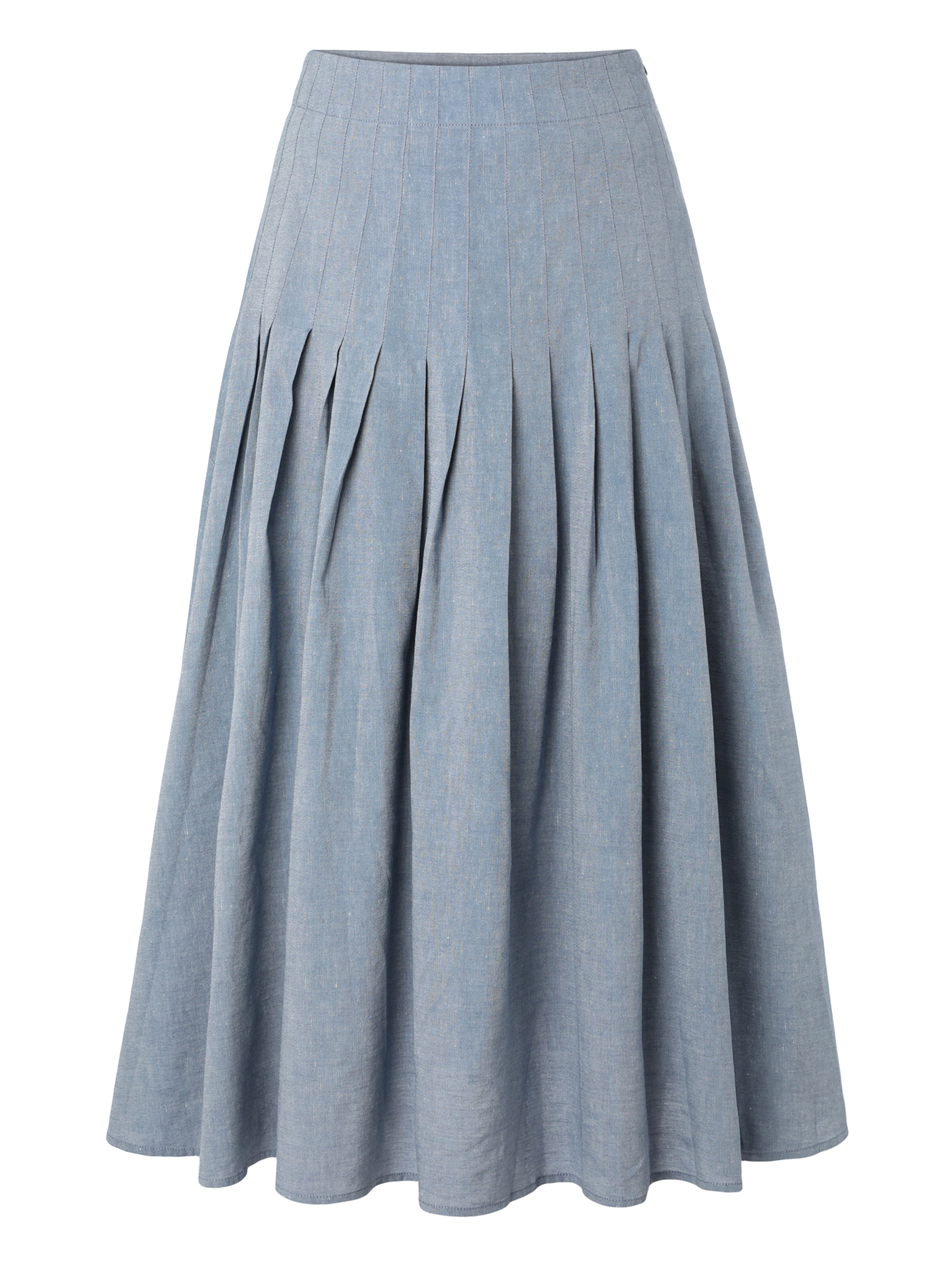 Fustă de la TATUUM pe albastru: față