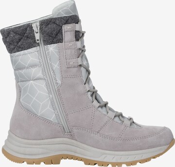 TAMARIS Lace-Up Boots in Grey