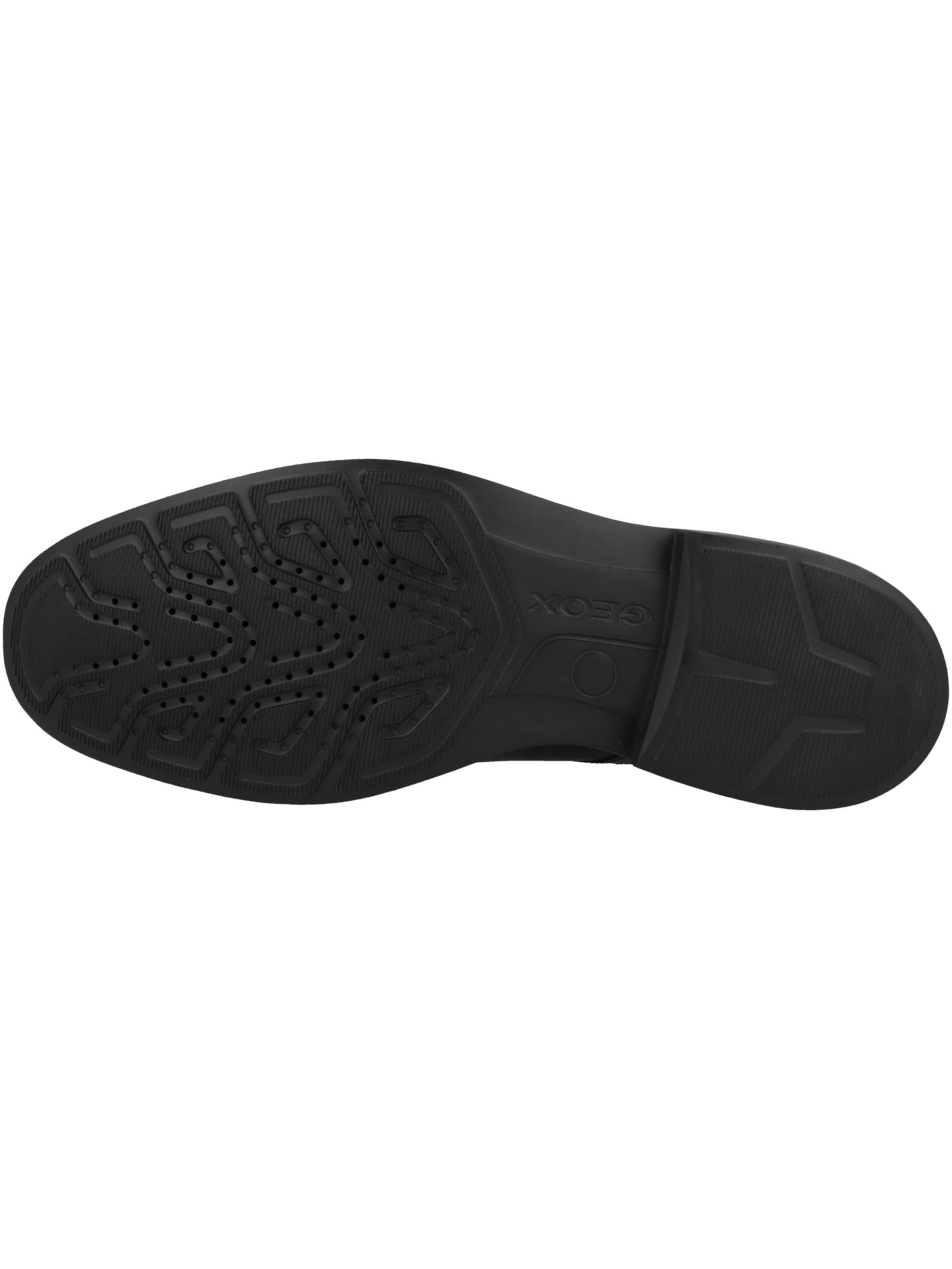 GEOX Veterschoen 'U Dublin' in Zwart