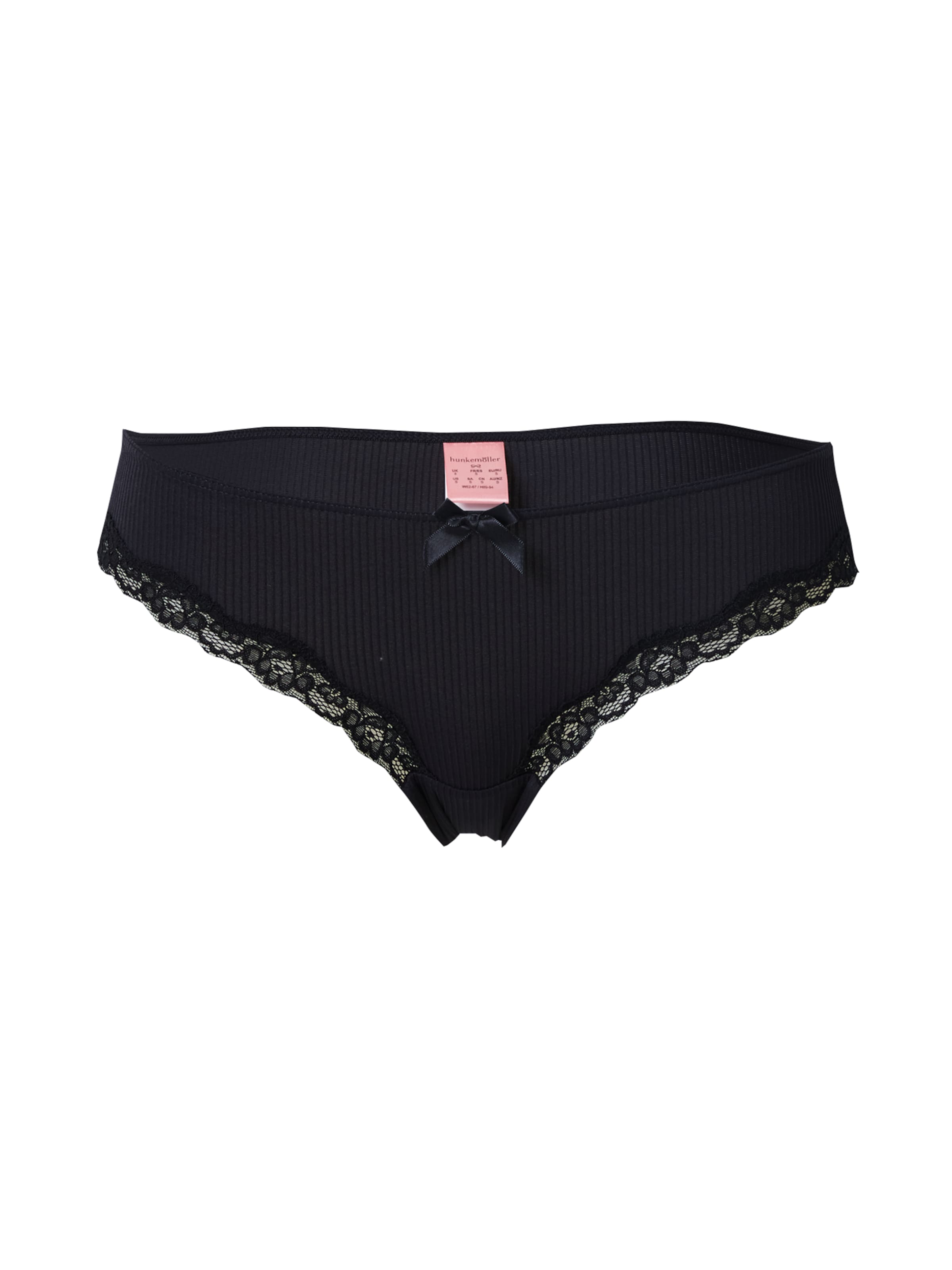 Hunkemöller Nohavičky 'Lola' - Čierna: predná strana