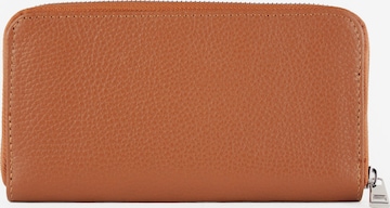 lePelou Wallet 'FELICITAS' in Brown: front