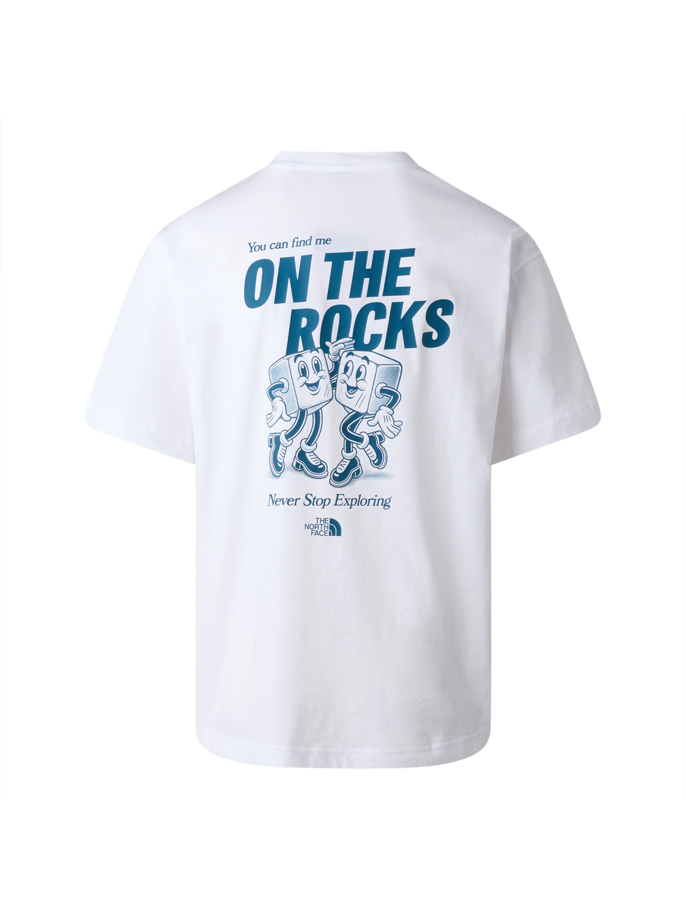 Maglietta 'Weekend Rockin' di THE NORTH FACE in bianco