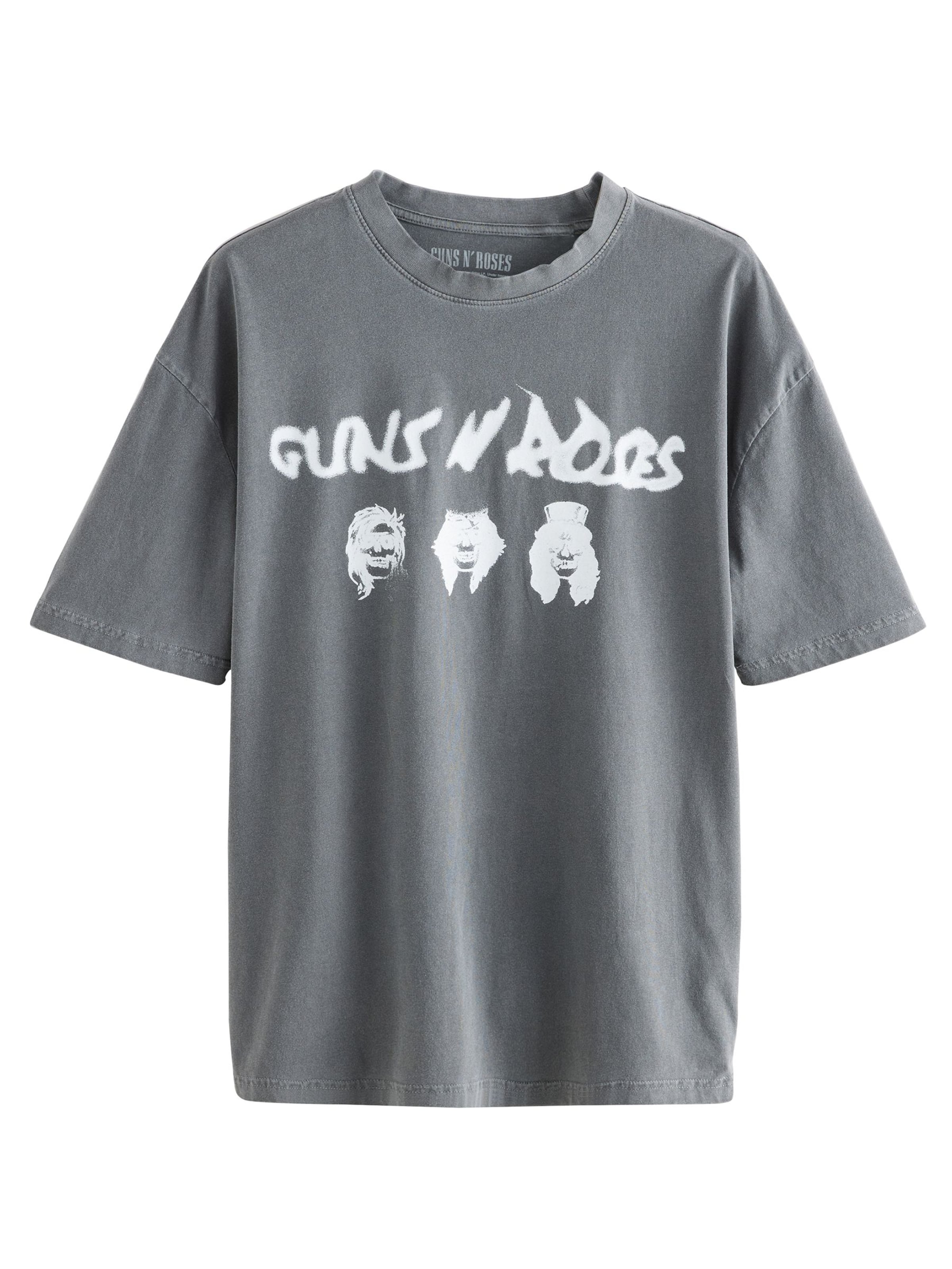 Next - Camiseta en gris: frente