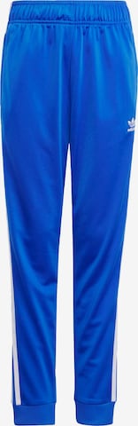 Tapered Pantaloni 'Adicolor SST' di ADIDAS ORIGINALS in blu: frontale