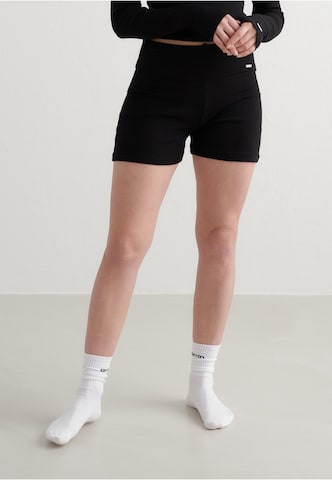 Aim'n Skinny Sportbroek 'Ease' in Zwart: voorkant