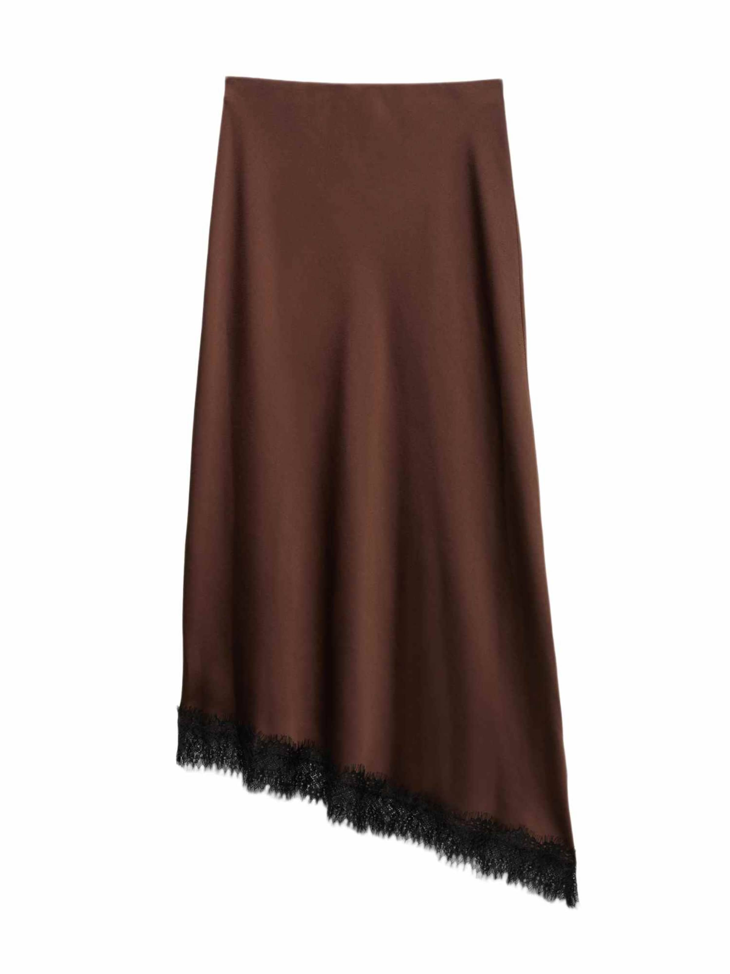 Gonna di Marks & Spencer in marrone: frontale