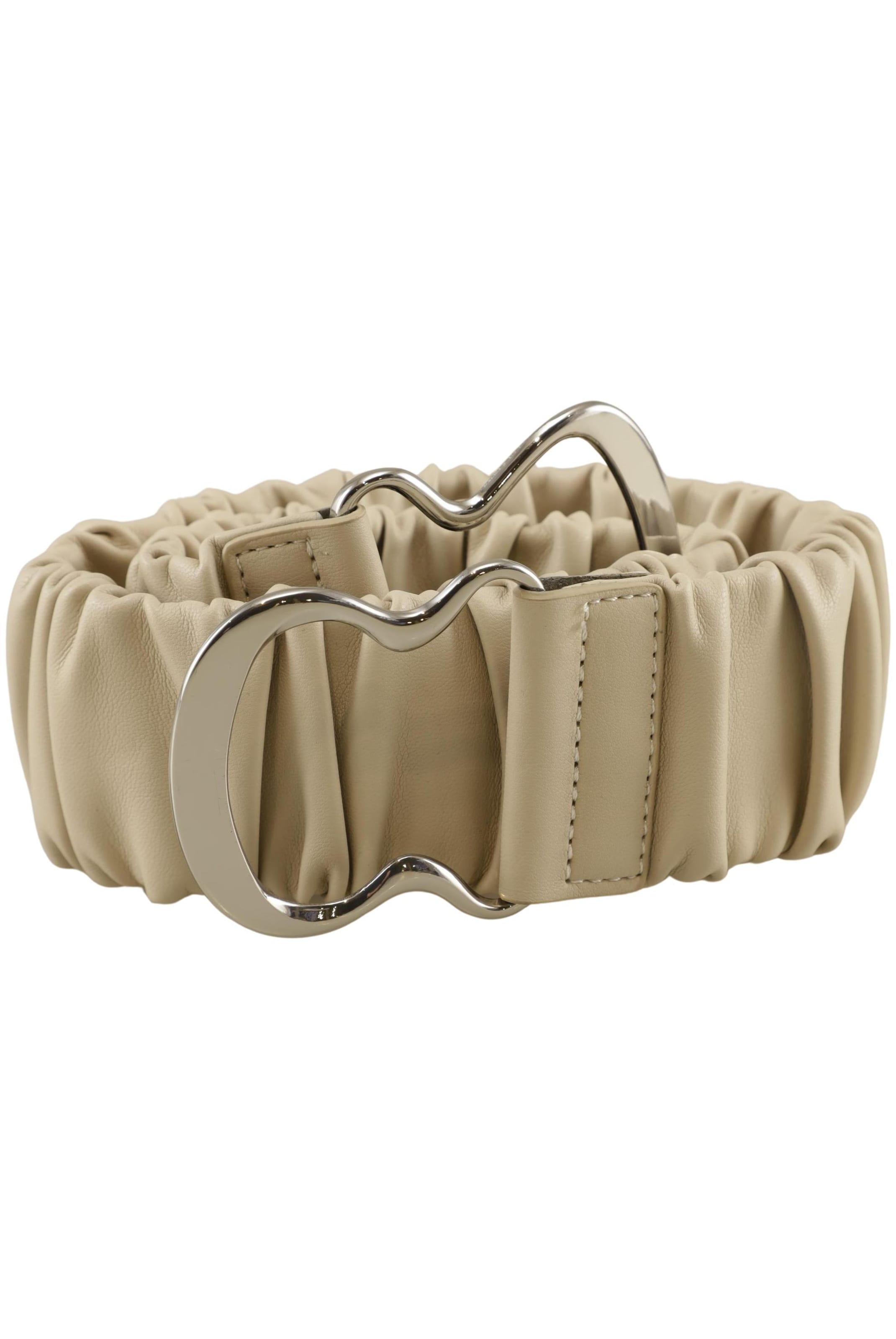 MANGO Belt in One size in Beige: front